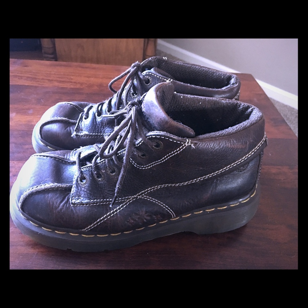 Dr. Marten Brown Leather Boots